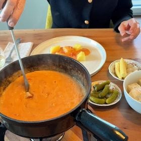 WALLISER TOMATENFONDUE