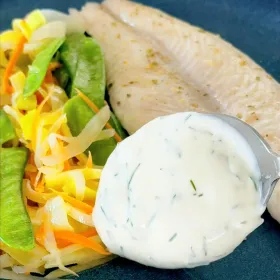 FISH SKILLET WITH SPRING VEGETABLES
