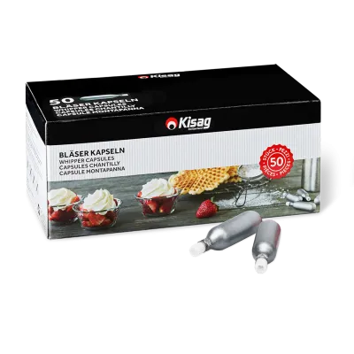 KISAG WHIPPER CHARGERS 50 PCS.