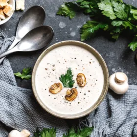 SOUPE DE CHAMPIGNONS