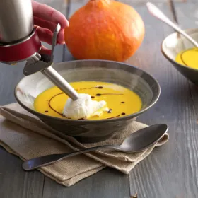 SOUPE DE MOUSSE DE POTIRON