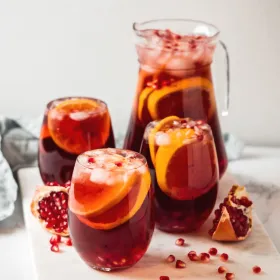 SANGRIA À LA GRENADE