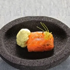 ESPUMA DE SAUMON, ANETH ET MOUTARDE