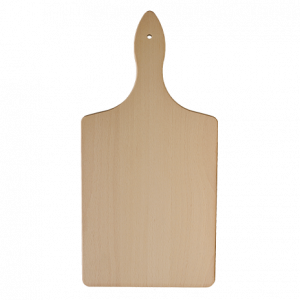 wooden board with handle 