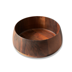 bowl made of walnut wood 
