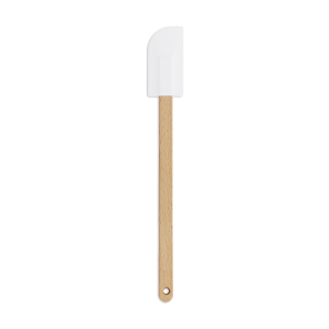 Dough scraper mini with PE spoon and wooden handle