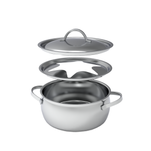 stainless steel fondue pot 