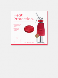protection contre la chaleur pour le siphon rouge